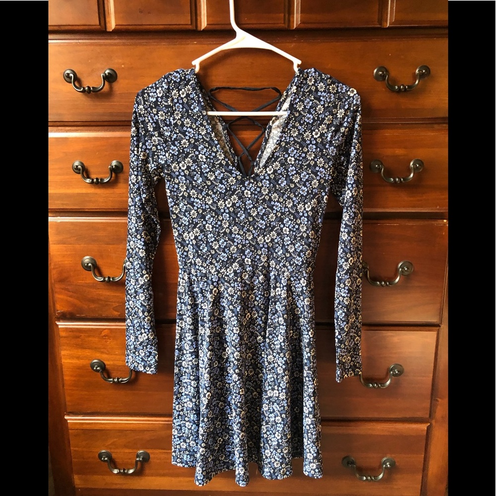 Stretchy fall dress